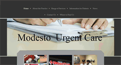 Desktop Screenshot of modesto-urgent-care.com